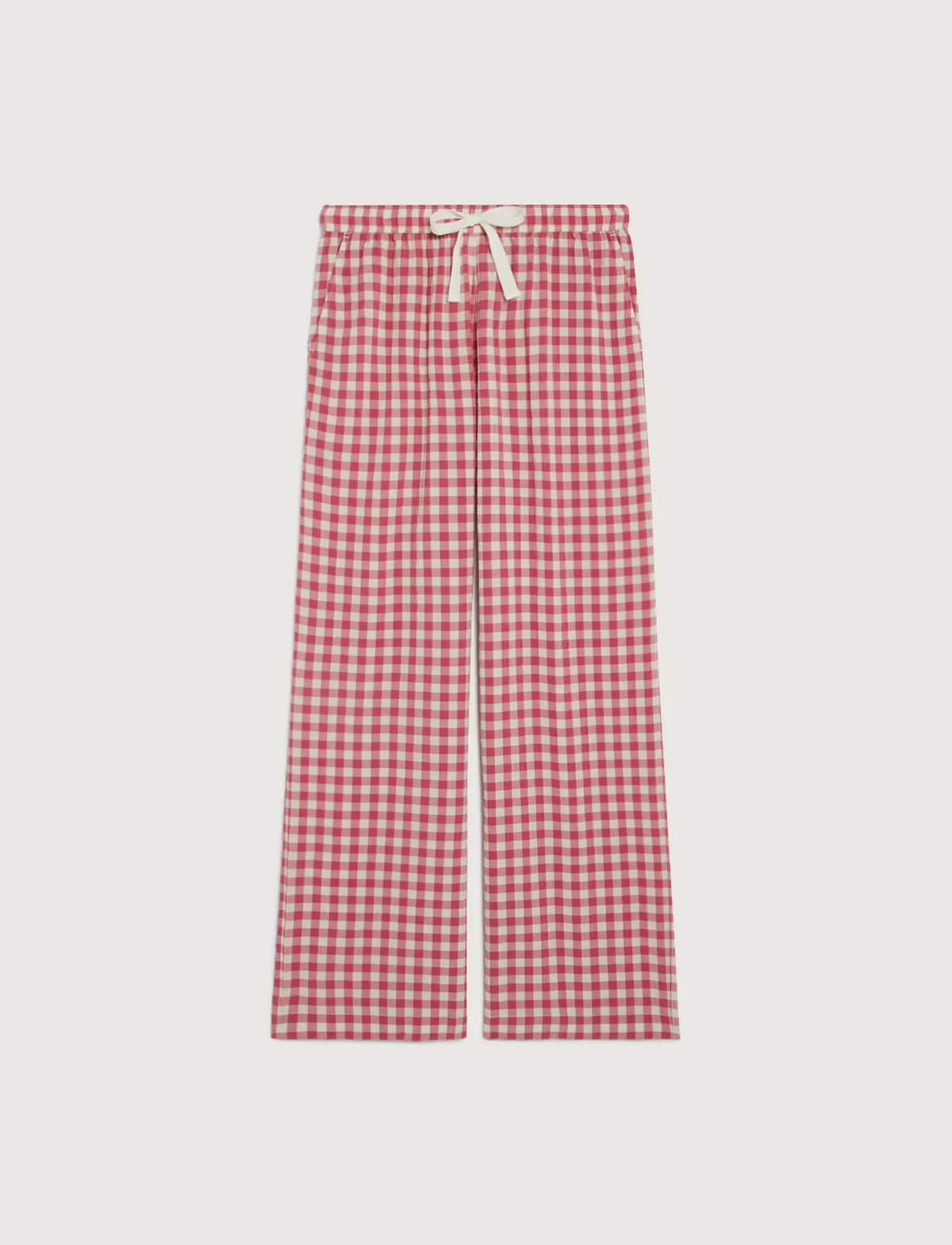 Gingham baroque rose