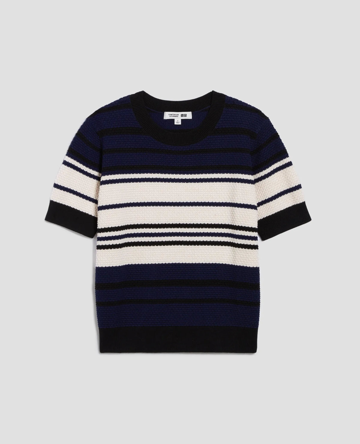 J695 ST ECRU NAVY
