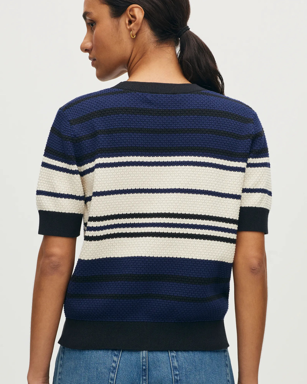 J695 ST ECRU NAVY