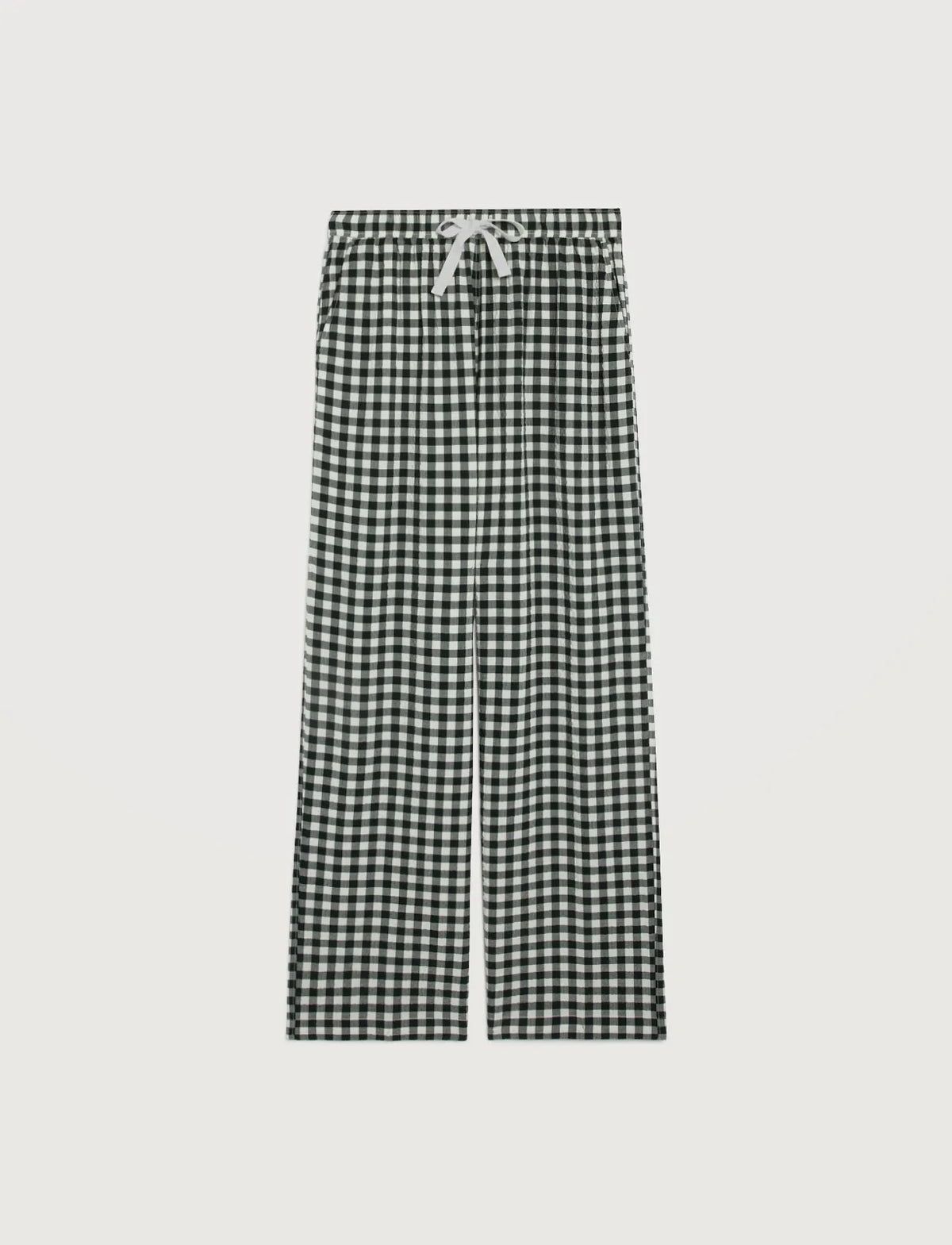 Gingham green