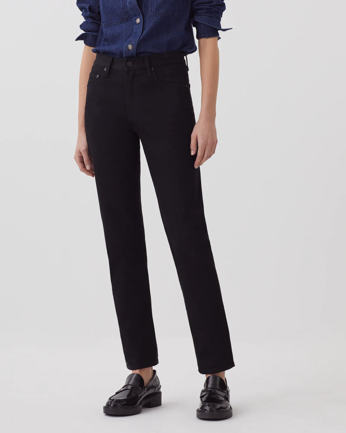 I090 BLACK (denim)
