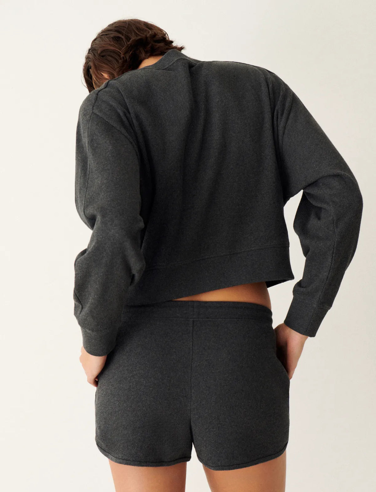 Dark heather gray