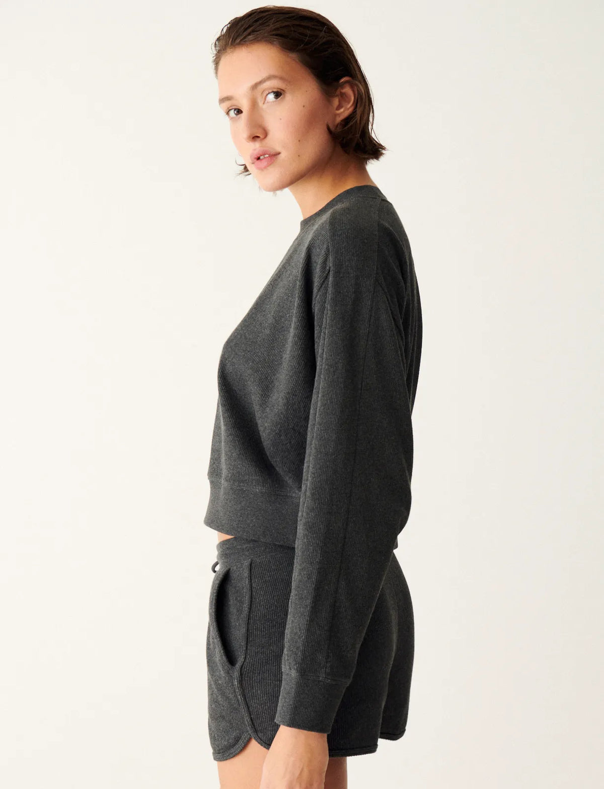 Dark heather gray