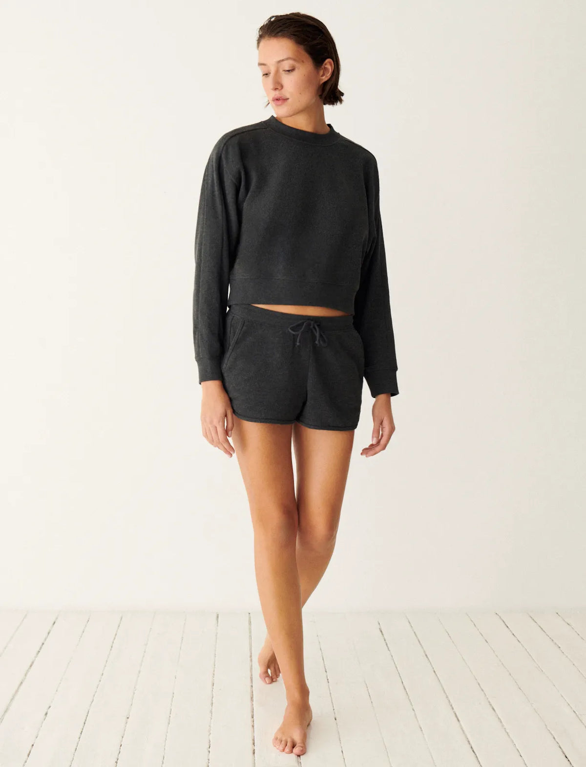 Dark heather gray
