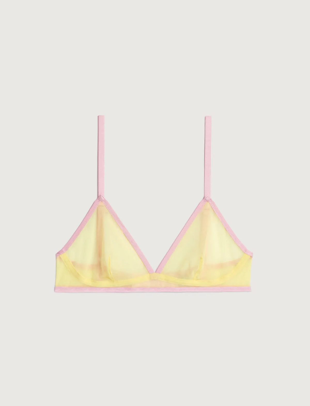 Yellow lemonade/ pink corsage