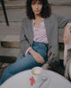 M040 HERRINGBONE GRAY