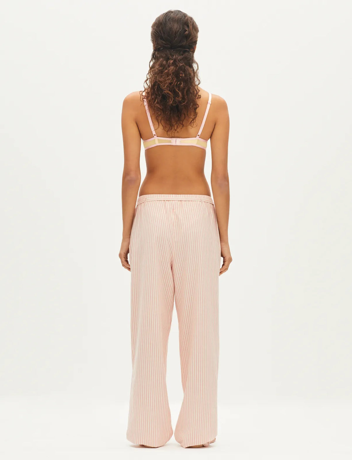 Stripe pink branded