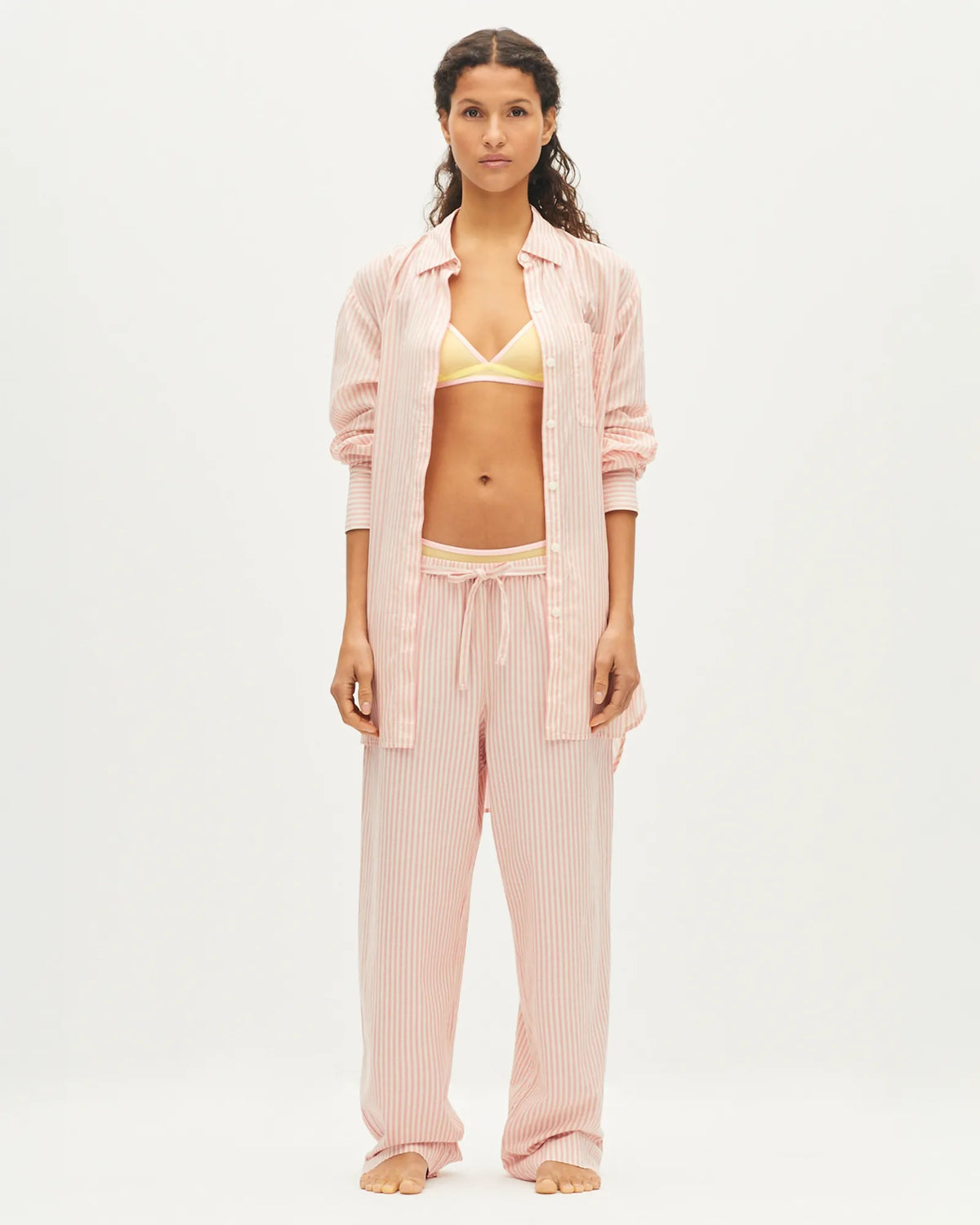 Stripe pink branded