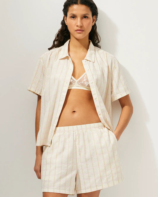 stripe willow khaki