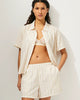 stripe willow khaki