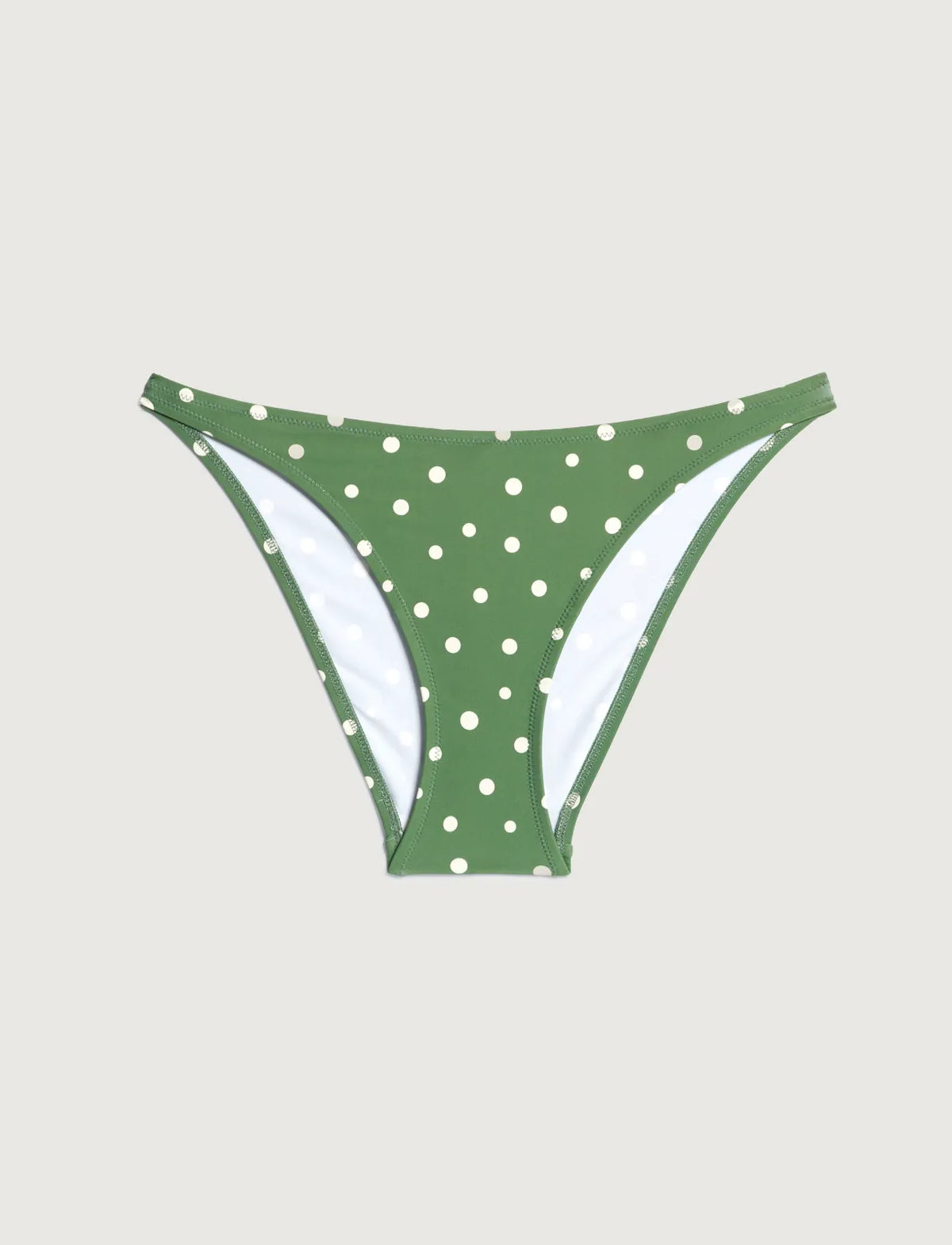 mini dots dark ivy