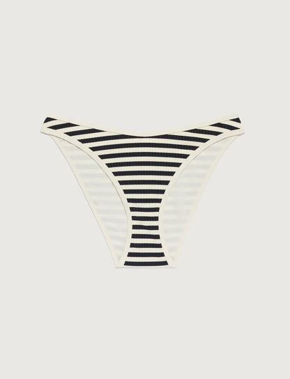 stripes saphire blue/ blanc coquille