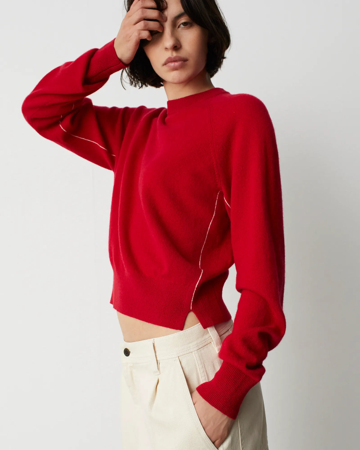 M151 RED ST ECRU